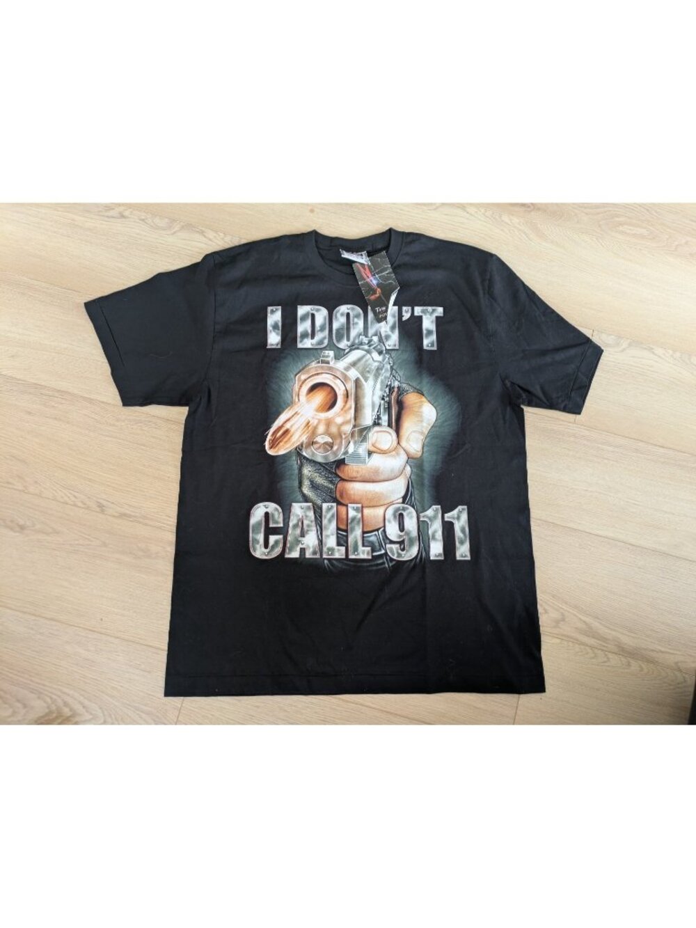 Vintage t-shirt I Don't Call 911 XL Deadstock Double Sided XL